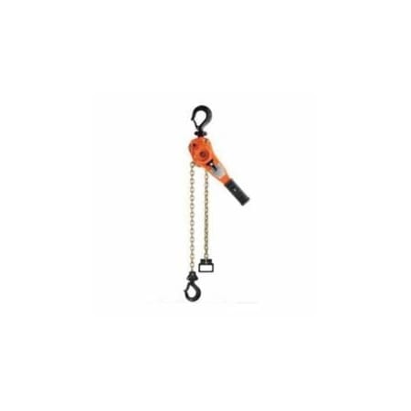 Cm Bandit Ratchet Lever Hoist, 112 Ton Load, 5 Ft H Lifting, 64 Lb Rated, 114 In Hook BAN15005